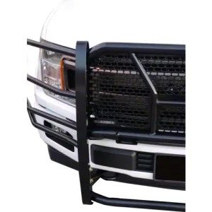 Alternative view of Rugged Heavy Duty Grille Guard; Black(15-20 F-150, Excluding Raptor)Find parts that fit my vehicle