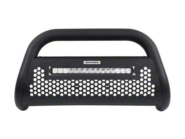 Go Rhino RC2 LR Bull Bar with 20-Inch LED Light Bar; Textured Black(97-03 F-150)Find parts that fit my vehicle