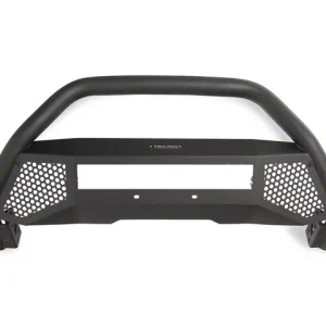 Alternative view of Go Rhino RC4 LR Bull Bar with 20-Inch LED Light Bar Mount; Textured Black(15-26 F-150, Excluding Raptor)Find parts that fit my vehicle
