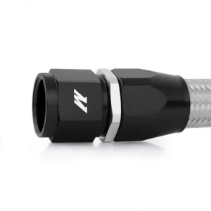Alternative view of Mishimoto Stainless Steel Braided Hose with 10AN Fittings; 4-Foot Long(Universal; Some Adaptation May Be Required)