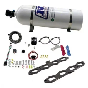 Alternative view of Nitrous Express Direct Port Nitrous Plate Dry System; 12 lb. Bottle(11-26 5.0L F-150 w/ 2018 Intake Manifold)Find parts that fit my vehicle