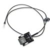 Bulkhead Nut; -6AN x 9/16-18; Black