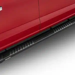 Raptor Series 6-Inch OEM Style Slide Track Running Boards; Black Textured(15-26 F-150 SuperCrew)Find parts that fit my vehicle