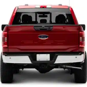 Alternative view of RedRock Tailgate Handle Cover; Carbon Fiber(21-26 F-150 w/ Power Fold-Down Tailgate)Find parts that fit my vehicle