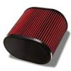 AEM Induction DryFlow Air Filter; 4-Inch Inlet / 9-Inch Length
(Universal; Some Adaptation May Be Required)