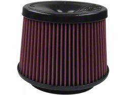 AEM Induction DryFlow Air Filter; 6-Inch Inlet / 5-Inch Length
(Universal; Some Adaptation May Be Required)