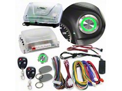 Remote Starter and Security System with Door Keyless Entry; 4-Door
(Universal; Some Adaptation May Be Required)