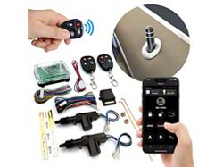 Power Lock Kit with 8-Channel Keyless Entry; 2-Door
(Universal; Some Adaptation May Be Required)