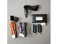 Digital Guard Dawg Performance Keyless Ignition System with Billet Start Button for Power Door Locks; Blue LED
(Universal; Some Adaptation May Be Required)