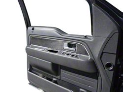 NRG Innovations Shield Water-Resistant Medium Bucket Seat; Black Vinyl with Teal Shield Logo
(Universal; Some Adaptation May Be Required)