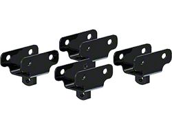 Universal 5th Wheel Base Rails; Gloss Black
(Universal; Some Adaptation May Be Required)
