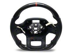 MMD GTC Steering Wheel; Carbon with Red Stripe
(21-26 F-150 w/o Heated Steering Wheel, Excluding Raptor)
Find parts that fit my vehicle