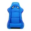NRG Innovations Large Bucket Seat; Blue Cloth(Universal; Some Adaptation May Be Required)