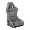 NRG Innovations Prisma X-Large Bucket Seat; Gunmetal Mirco Fiber with Pearlized Back(Universal; Some Adaptation May Be Required)