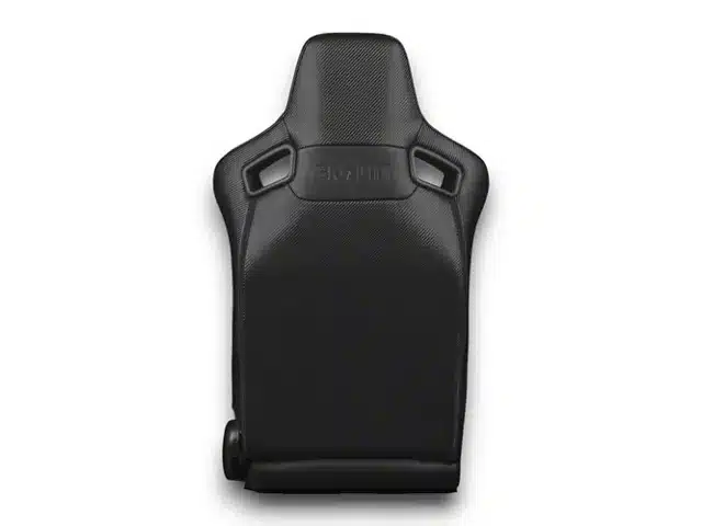 BRAUM Racing ELITE Series Sport Reclinable Seats; Beige Leatherette(Universal; Some Adaptation May Be Required) - Image 2